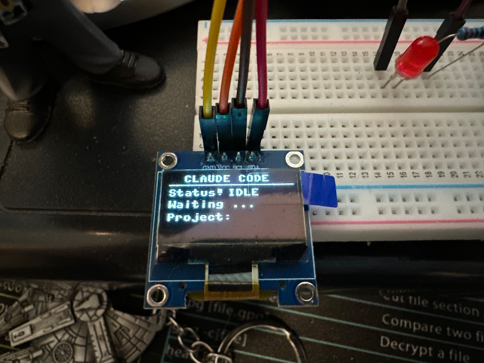 ESP32 Idle Screen Display